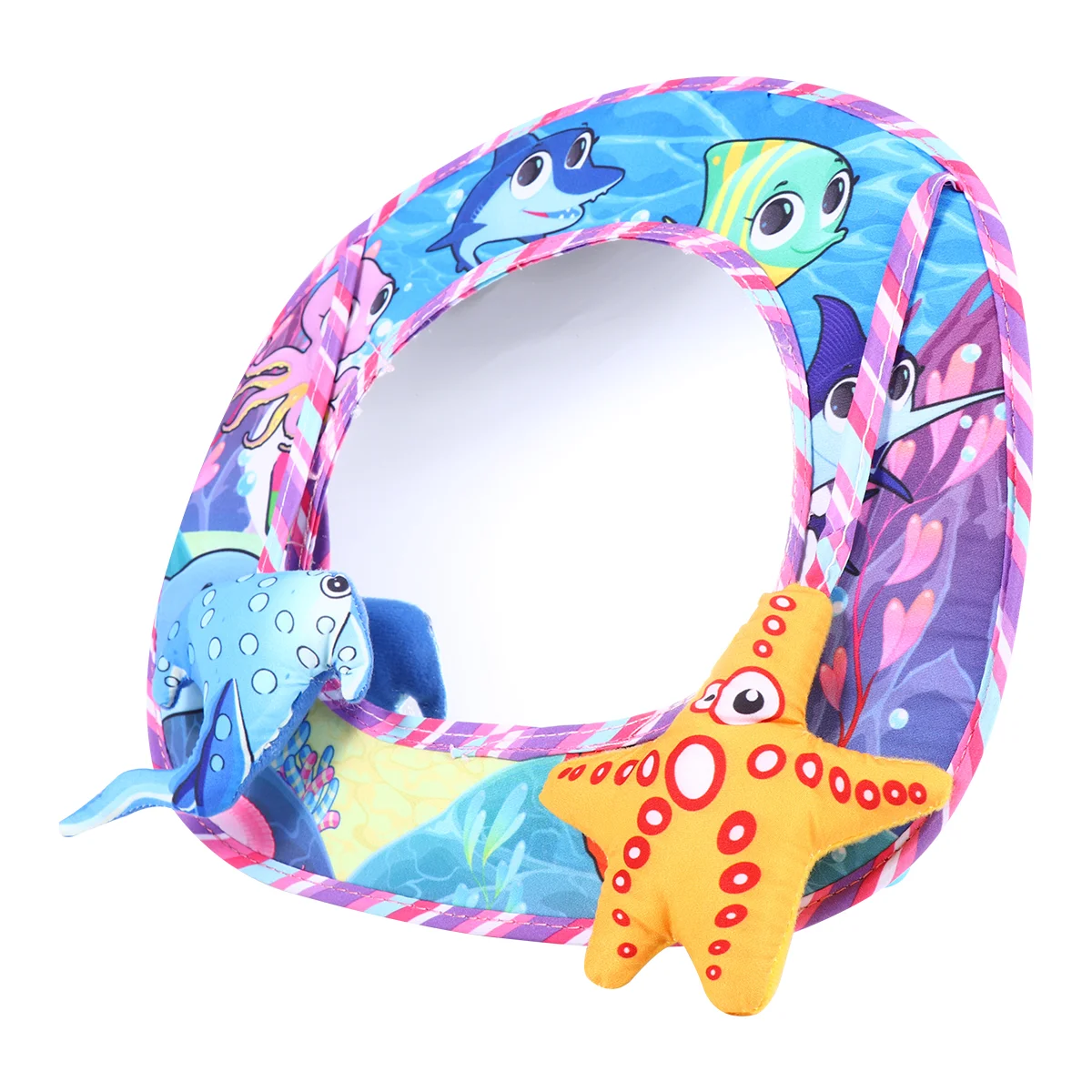 

Distorting Mirror Safety Seat Baby Child Blind Spot Back Observation Ocean Animal Rearview