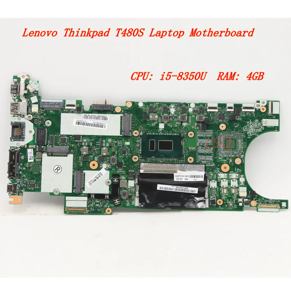 Per Lenovo Thinkpad T480S Cpu: I5-8350U Ram: Scheda Madre Integrata Per Laptop Da 4Gb Fru 02 Hl829 02 Hl828 02 Hl830 02 Hl831
