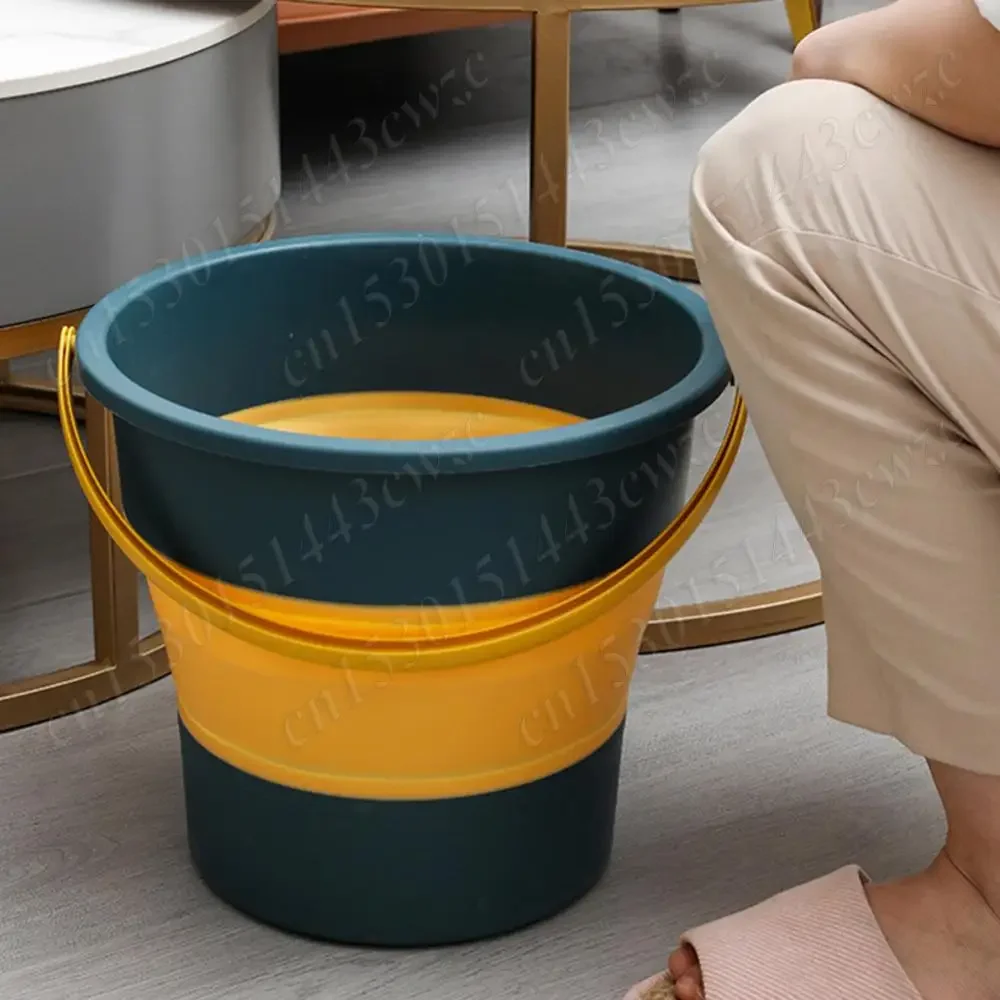 5/10L Silicone Collapsible Folding Bucket Water Container folding bucket,water bucket,car wash bucket
