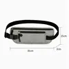 Travel Fanny Pack Money Belt RFID Blocking Sports Waist Bag Fanny Pack Hidden Wallet Zip Waterproof Running Waist Bag 4