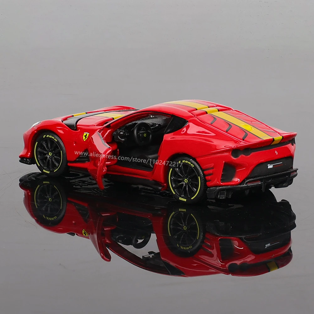 ミニカー Ferrari 812 Competizione 1/64 BBR Ferrari 812 Competizione (Grigio Competizione Grey with