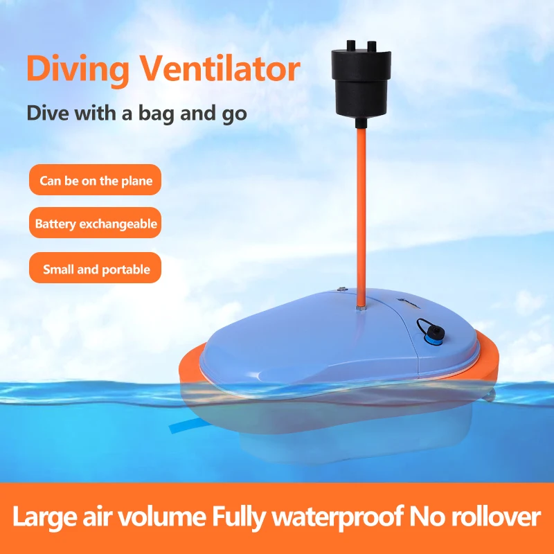 DivingVentilatorPortableUnderwaterScuba50minsDeepFloatDiving
