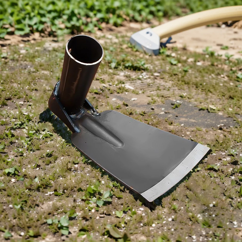 Small Hoe for Digging Soil Durable Agricultural Hoe Household Outdoor Weeding Hoe Farming Tool for Planting Vegetable and Flower