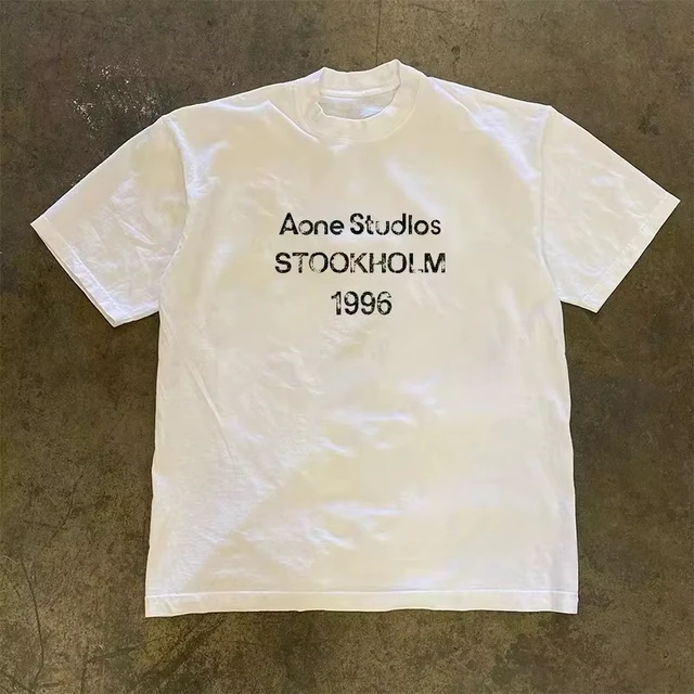 2025 automne hiver marque de luxe lettre impression hommes T-shirt de haute qualité pur coton unisexe vêtements de rue T-shirt à manches courtes 1