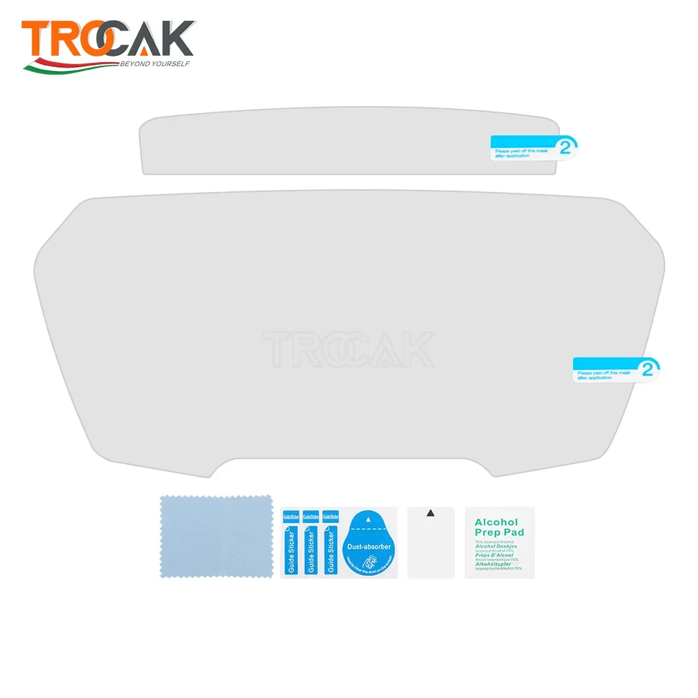 Premium Motorcycle Dashboard Screen Protector Film