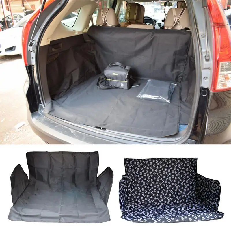 

Dog Car Seat Cover Pet Travel Dog Carrier Waterproof Trunk mat for Back Cargo Area Universal Fit SUV Cargo Liner For Dogs cats