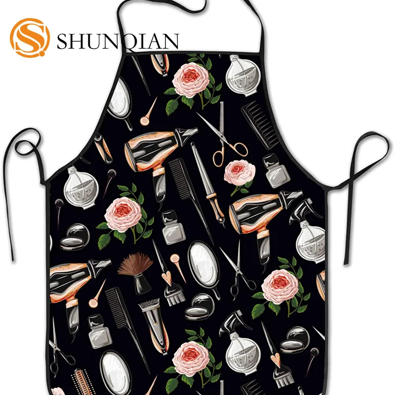 

Кухонный аксессуар для чистки кухонных принадлежностей, средство защиты от загрязнений, с цветочным рисунком, для работы в кафе