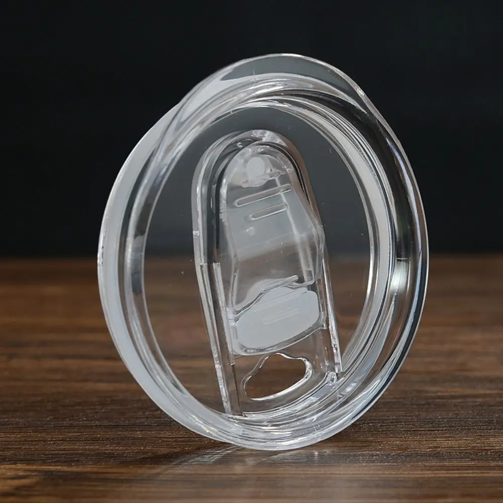 Sealing Bottle Cover 20Oz/30Oz Clear Splash Spill Proof Plain Plastic Replacement Lid for Yeti Tumbler Cup Multicolor Themos Cup