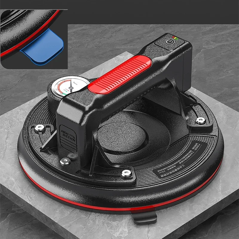 8 Inch Vacuum Suction Cup 220Kg Carrying Capacity Vacuum Suction Cup Heavy Duty Lifter for Granite Tile Glass Manual Lifting