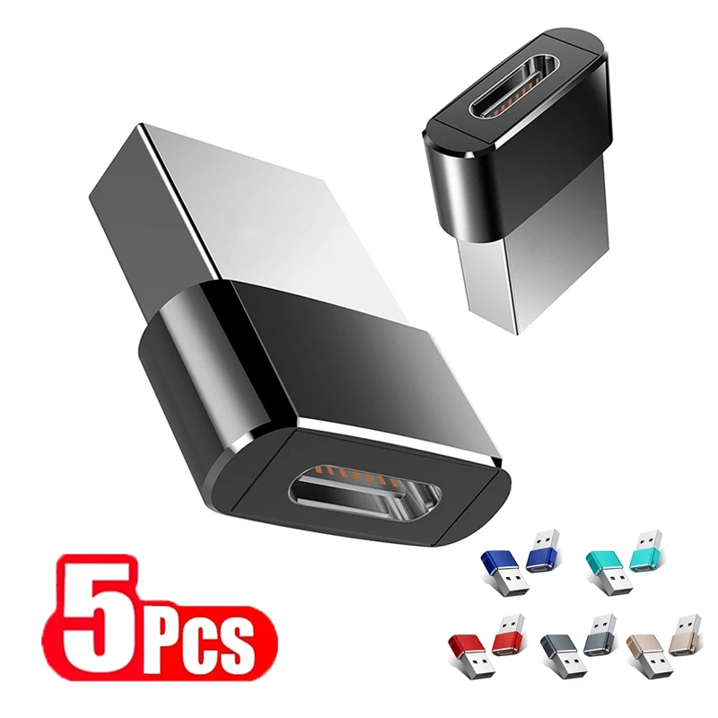 Alloy USB C to USB A Adapters for iPhone and Android