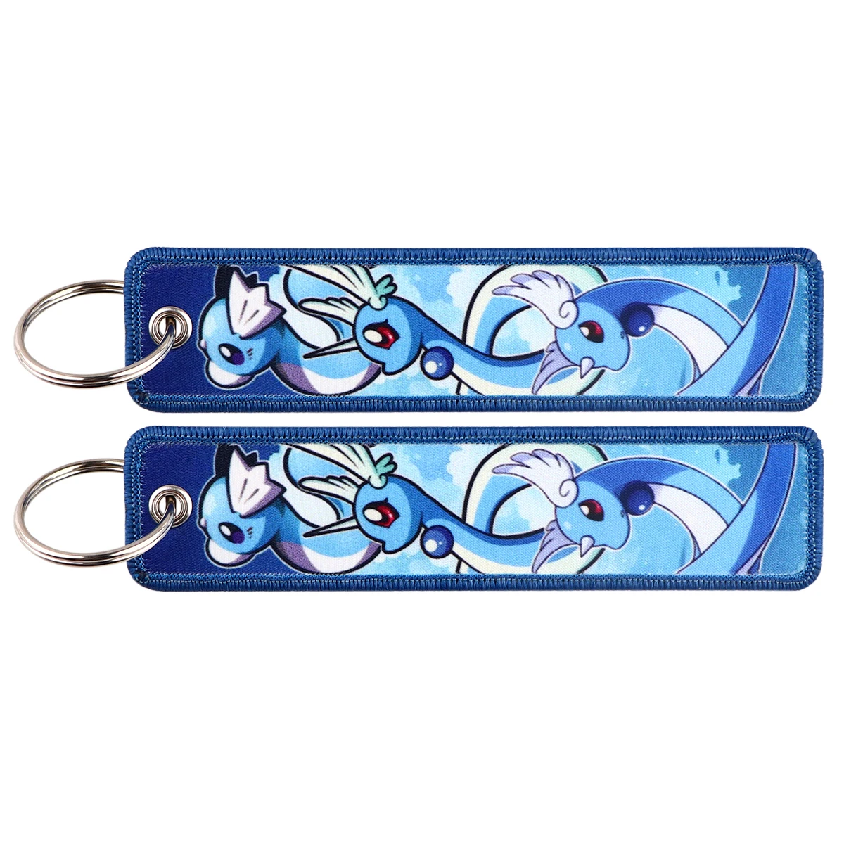 Charming Anime Cute Cartoon Embroidered Keychain | Stylish Key Holder & Accessory Gift