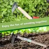 Manual Weeder Japanese Weeding Sickle Ergonomic Grip Handheld Weed Puller Tool Garden Grass Weeder With Razor Sharp Blades 3