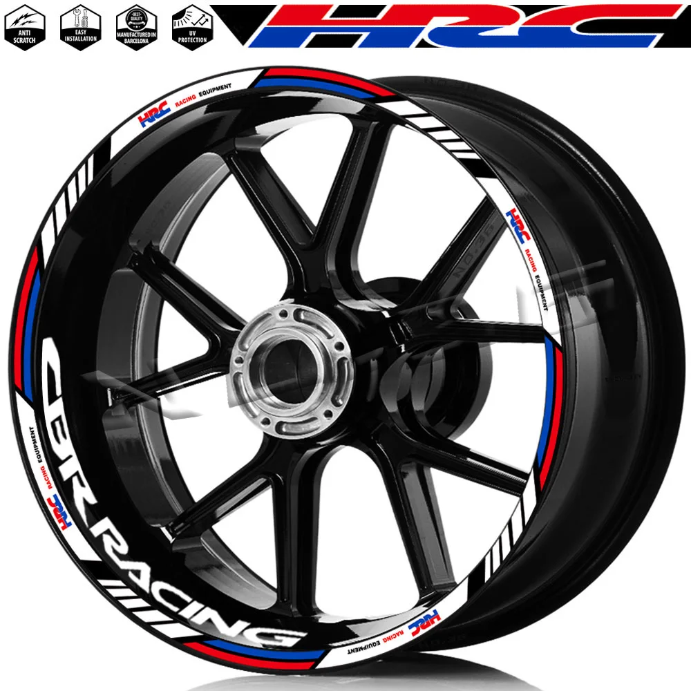 Für CBR 1100 CBR1000RR 600RR 125 CBR650/500/300/250 R Motorrad Felge Aufkleber Streifen Aufkleber Band Zubehör