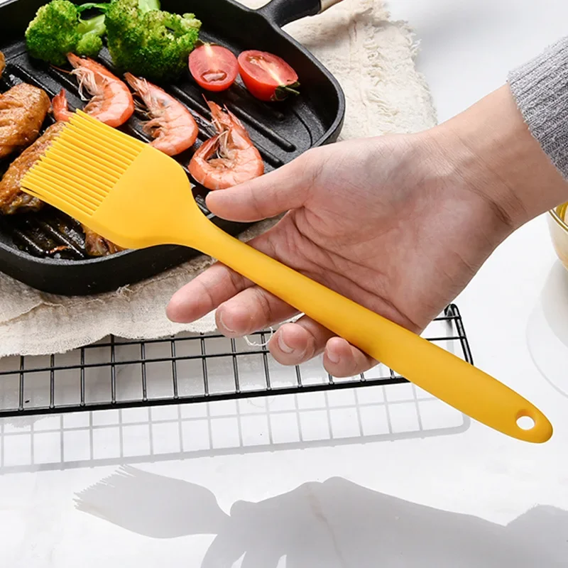 Heat Resistant Silicone Cooking Tools Non-Stick Spatula Turner Tongs Soup Spoon Shovel Oil Brush Storage Box Kitchen Utensils