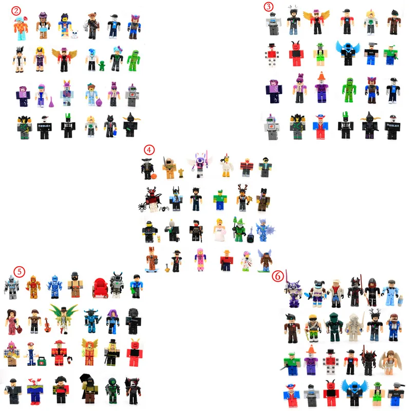 2024 New Roblox Virtual Doll Building Block A Variety of Roblox