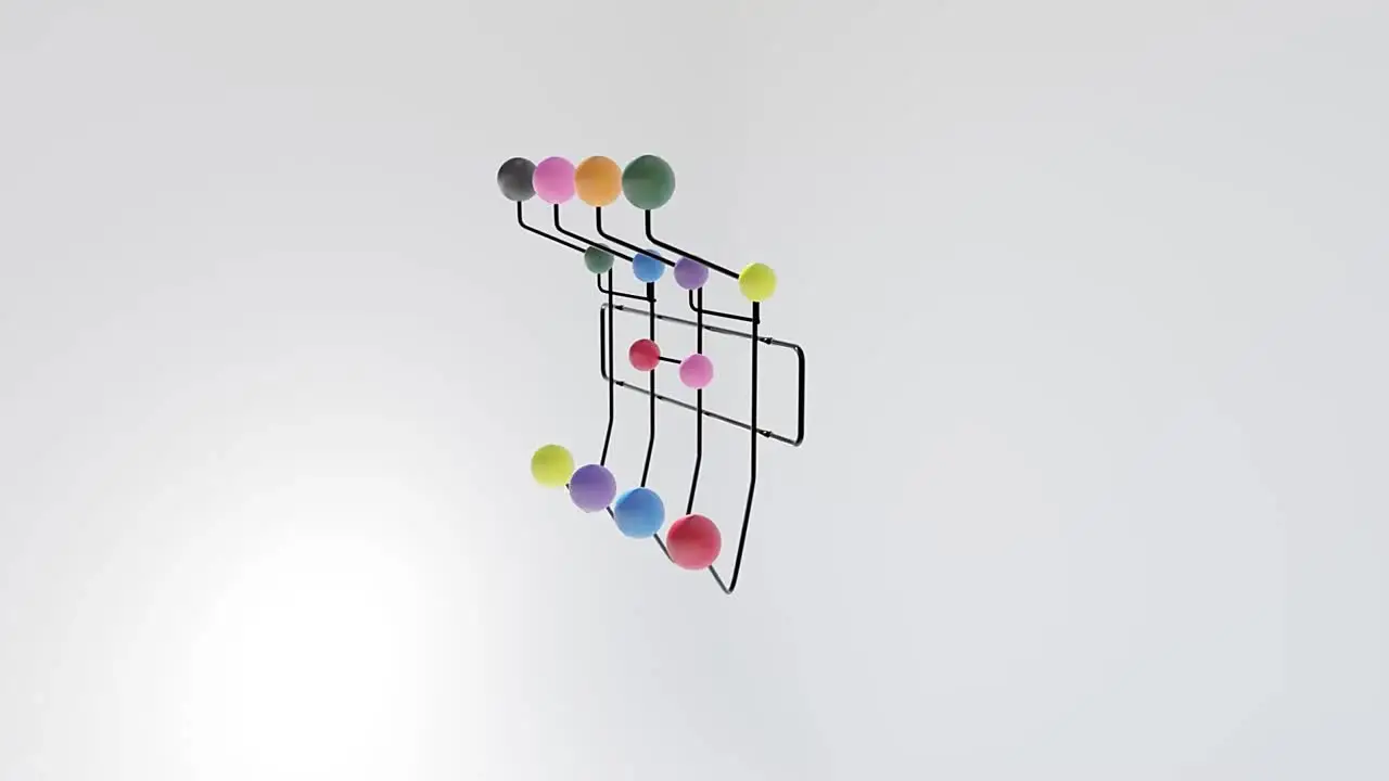МOMO многоцветная деревянная вешалка UOSU