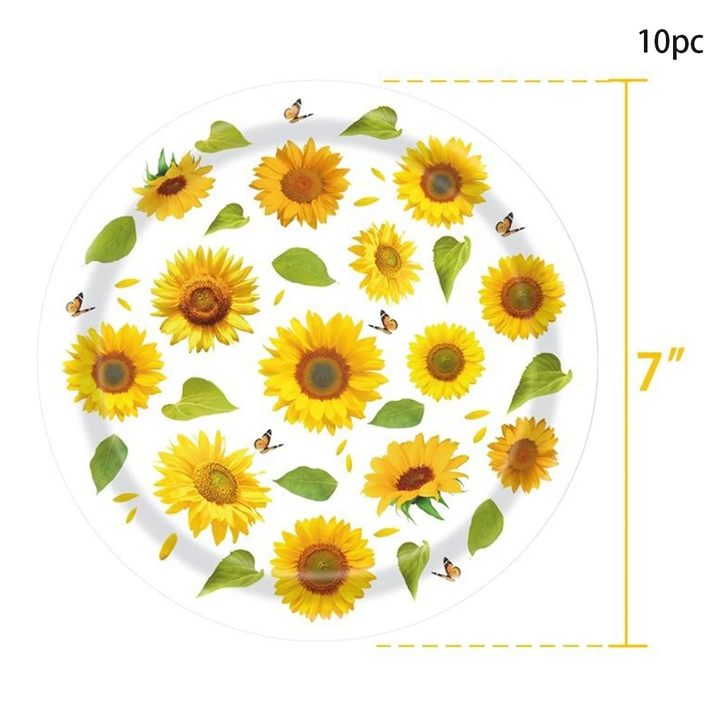 10pcs 7inch plates