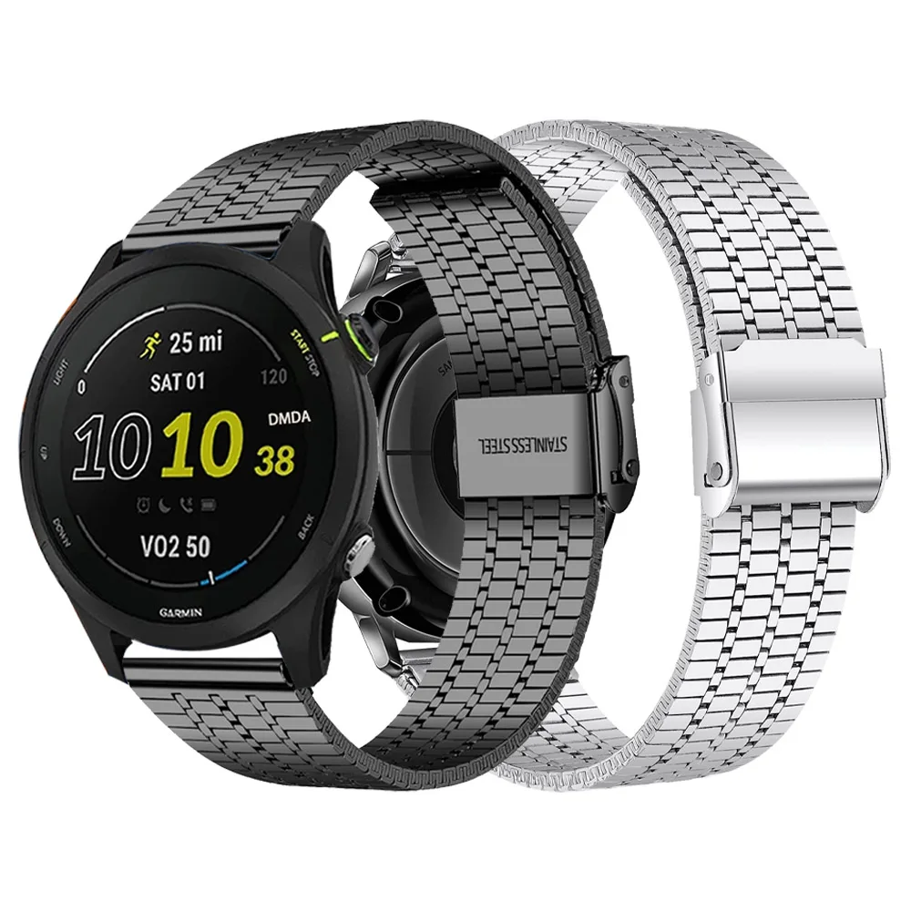 Premium Stainless Steel Watch Strap - 20/22mm Metal Band Bracelet