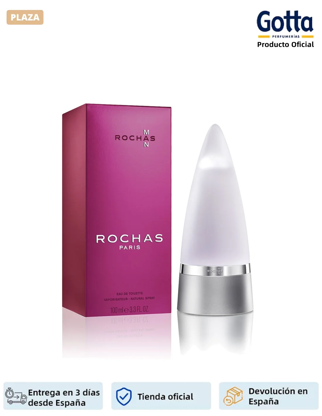 Туалетная вода ROCHAS - Rochas Man EDT 50 мл 100 мл-косметика и здоровье духи дезодоранты