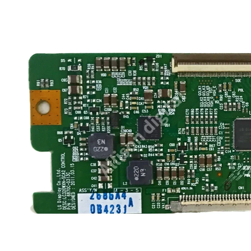 오리지널 LC320WXE-SCA1 스크린 로직 보드, 6870C-0313B, 6870C-0313C, 32L05HR