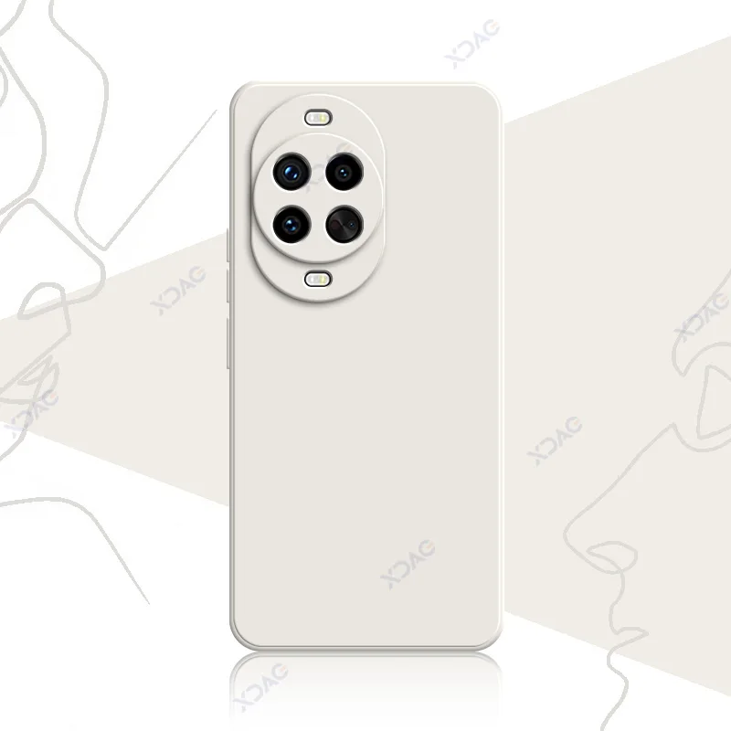 Luxury Soft Silicone Waterproof Mobile Phone Case - Premium Square Design