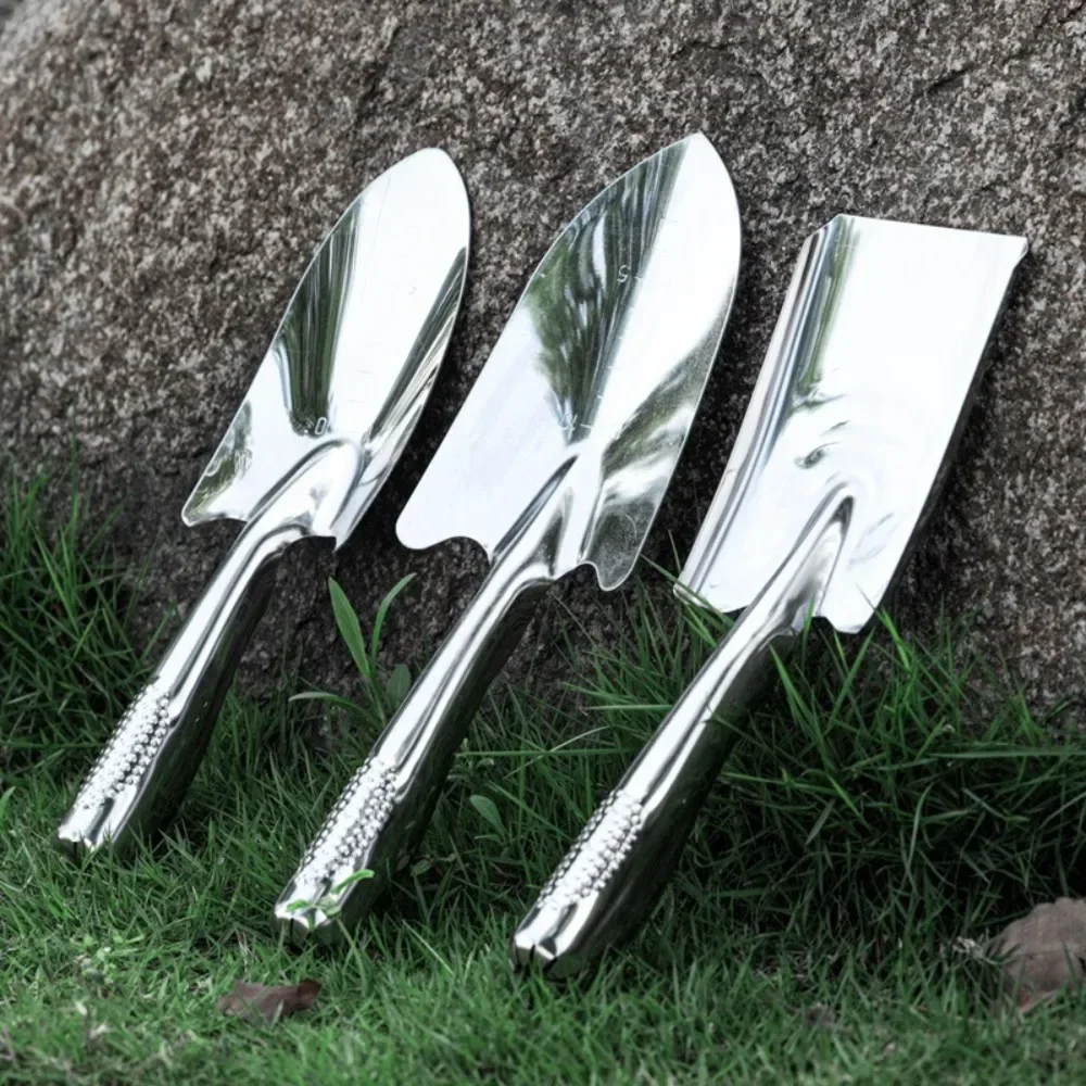 Sea Shovel stainless steel Garden Trowel Heavy Duty Ergonomic Grip Hand Shovel for Digging Gardening Hand Tools Transplanting
