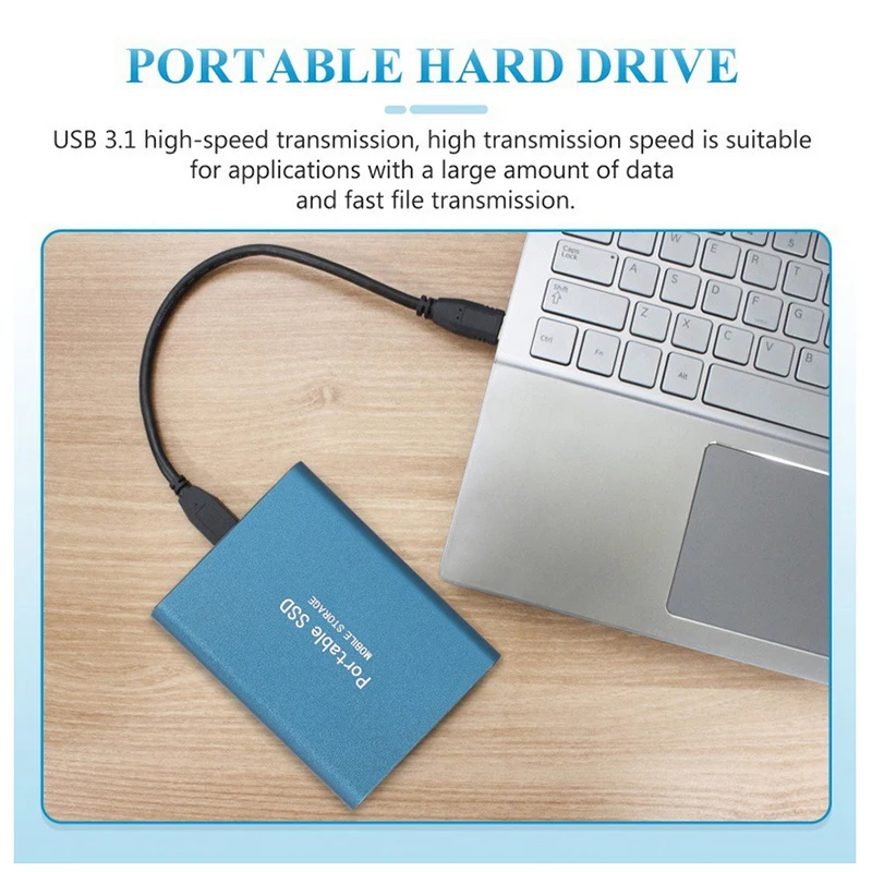 HD  SSD 64TB ޴ ϵ ̺, 4TB 8TB, ϵ ũ -C, USB3.1  SSD, 128TB, 뷮 , ƮϿ