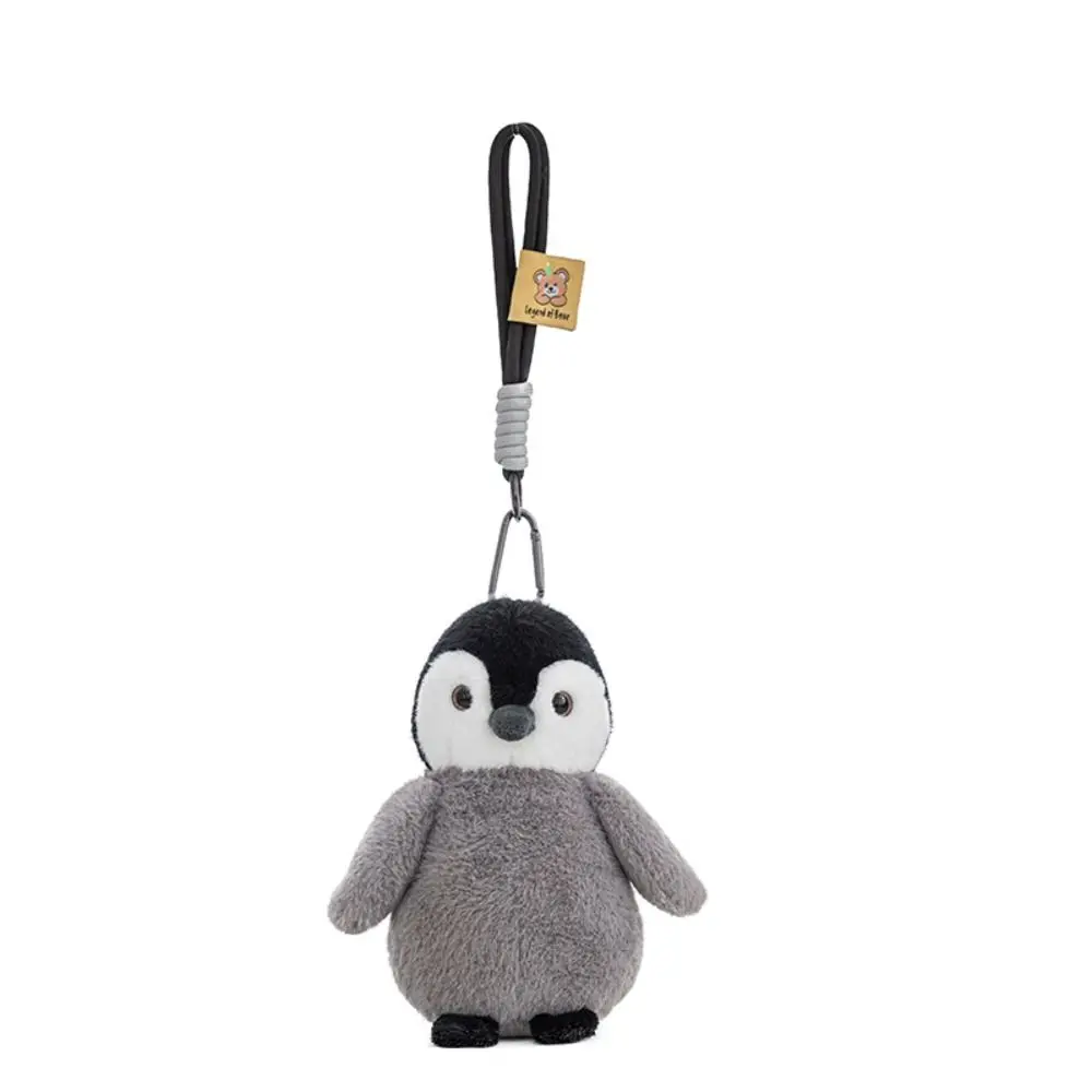 Backpack Decor Cute Penguin Plush Keychain Cartoon Stuffed Penguin Stuffed Pendant Animal Simulation Penguin Soft Pillow Unisex