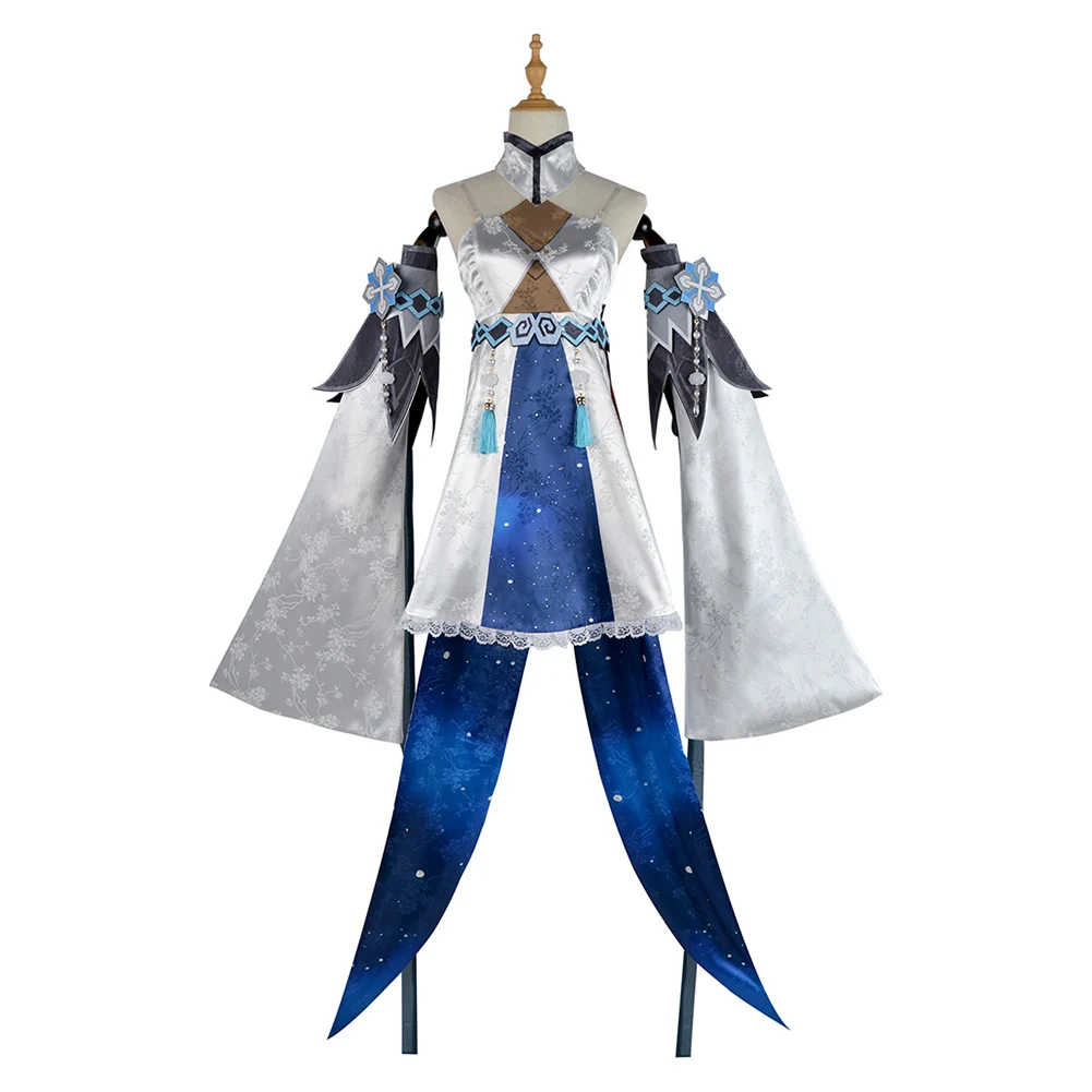 

Genshin Impact Guizhong Cosplay Costume Dress Outfits Adult Women Girls Halloween Carnival Suit Fashion Clothes Role Play