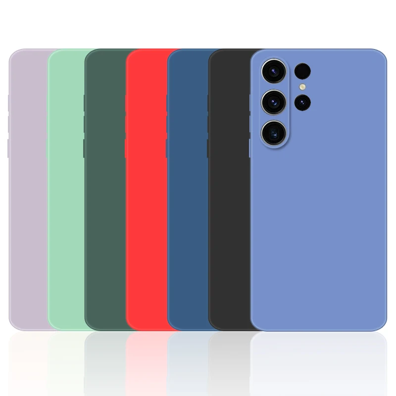 Enhanced Liquid Silicone Protective Phone Case Cover
