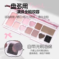 VEECCI 11 Color Eyeshadow Tray Long-lasting Multi-Color Eyeshadow Pearl Matte Micro-Shimmer Makeup 1