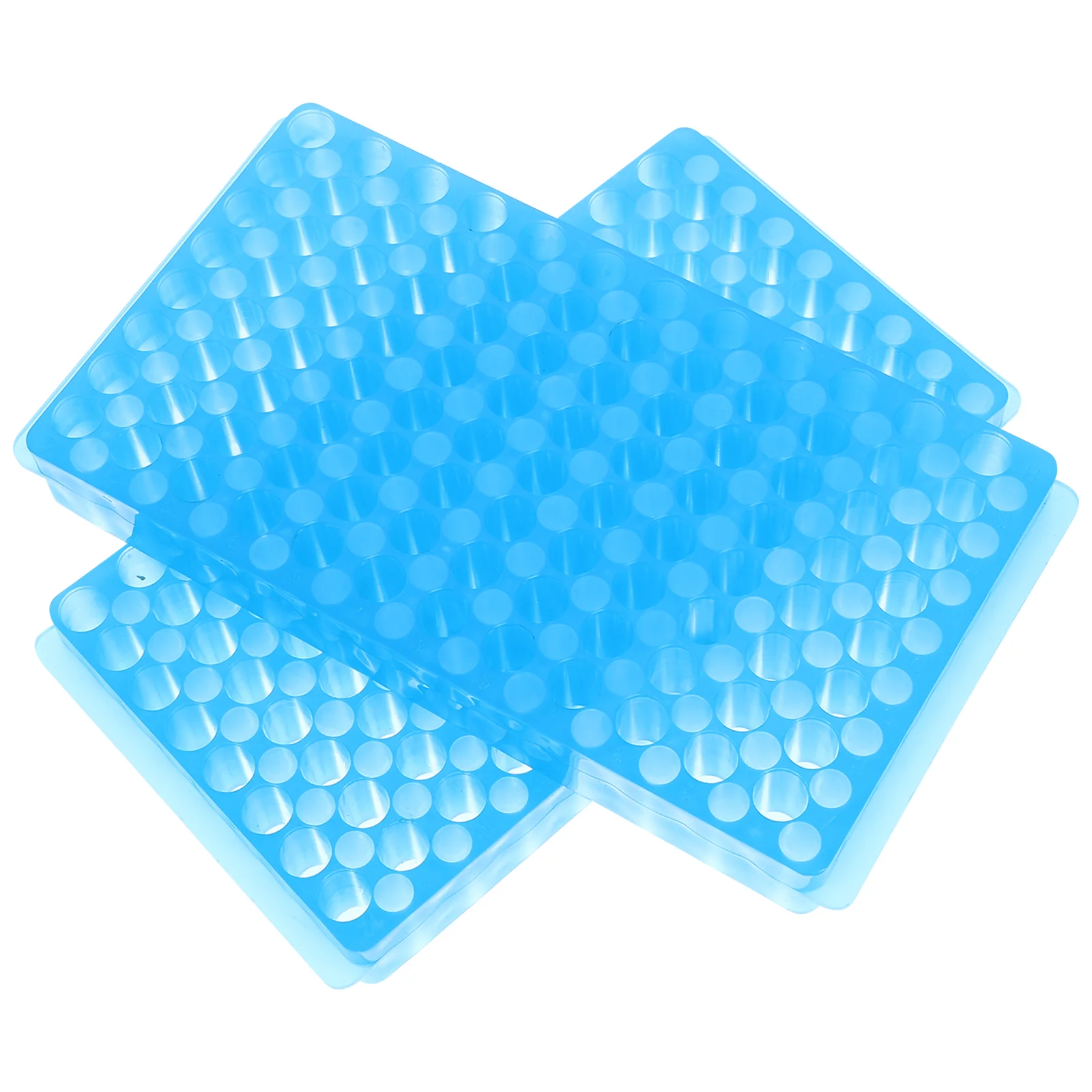 

2 Pcs Centrifuge Tube Rack Test Tubes Display Storage Organizer Bottle Holder Testing Sample for Chemistry Small