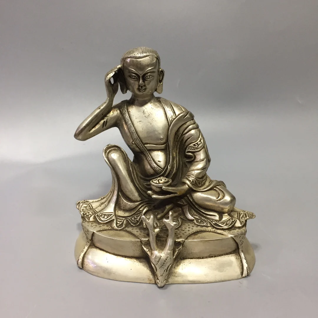 

Китай, тонкая работа, тибетские серебряные, белые медные скульптуры, тибетские Будды, Металлические ремесла, украшение для дома