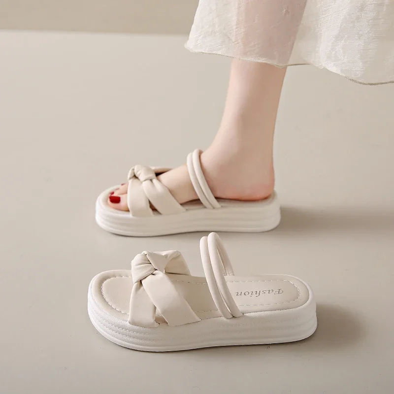Women's Sandals Summer Outdoor Fashion Platform Heels Flat Elegant Woman Heeled Shoes Luxury Quality women sandals women high heels wedge sandals
