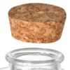 5/10pcs 50ml Clear Glass Bottles with Cork Spice Message Vials Empty Wish Bottle DIY Drifting Empty Tiny Jars Party Decorations 3