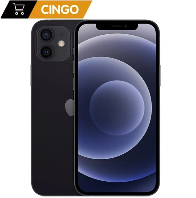 Unlocked Iphone 12 Face Id 6 1 4g Ram 64gb 128gb 256gb Rom Smartphone A14 Bionic.png