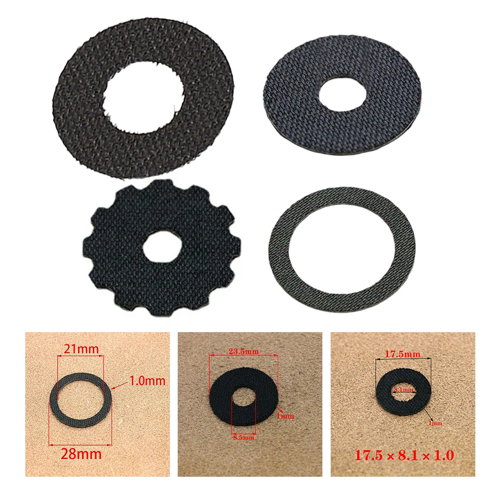 1mm Angeln Reel Bremsbeläge Carbon Faser Drag Washer Angeln Rad Scheiben Für Baitcastingrolle Outdoor Angeln Reel Zubehör – Detail 1