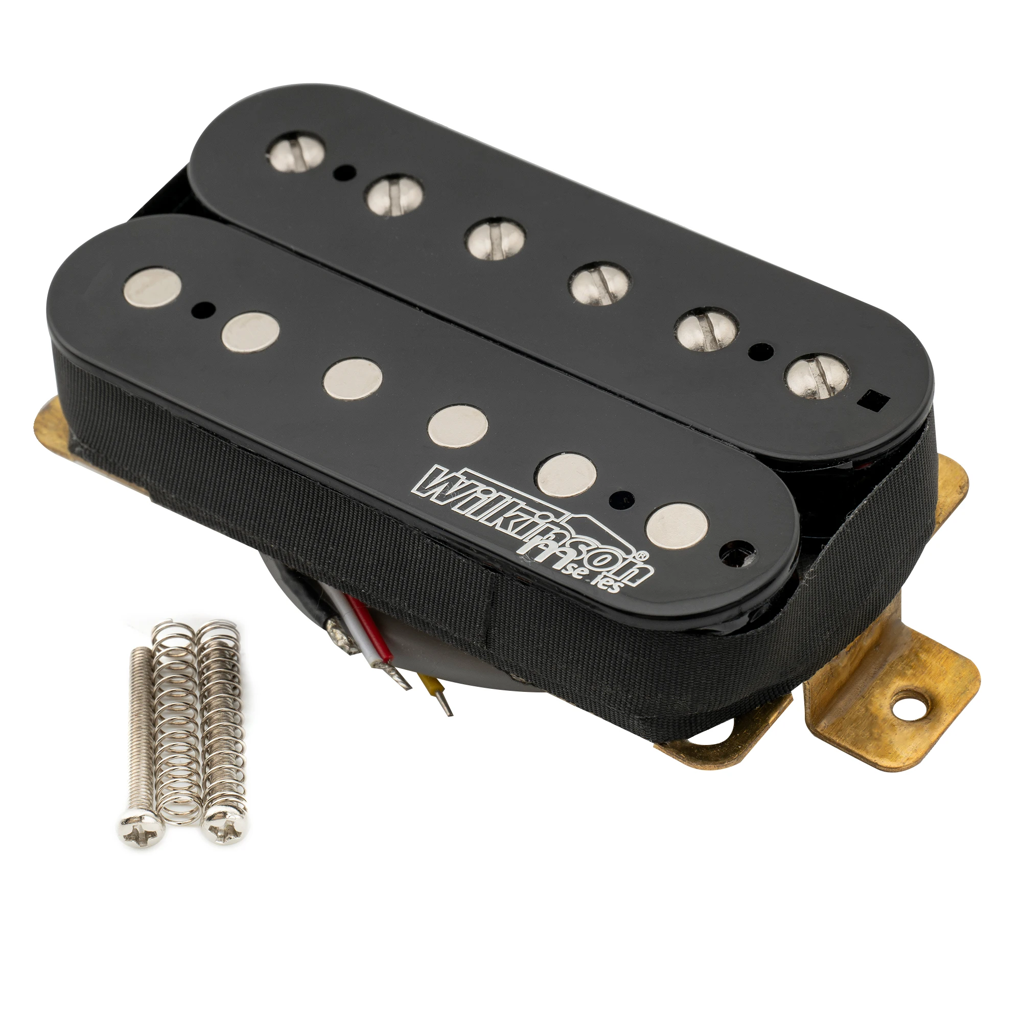 Wilkinson M-Serie Vintage Tone Alnico 5, Overwound Open Style Humbucker Neck Bridge Pickup für E-Gitarre – Detail 6