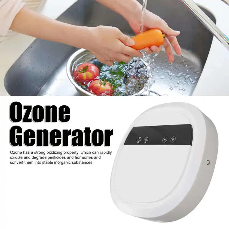 12w Kitchen Home Ozone Fruit Vegetable Cleaner Washer Purifier