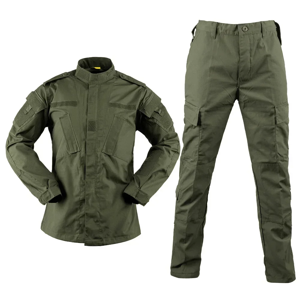 2025 Uniforme da esterno Camo Set da combattimento tattico Tuta da caccia Uniforme Tute tattiche Abbigliamento da uomo Abiti da lavoro - immagine 2