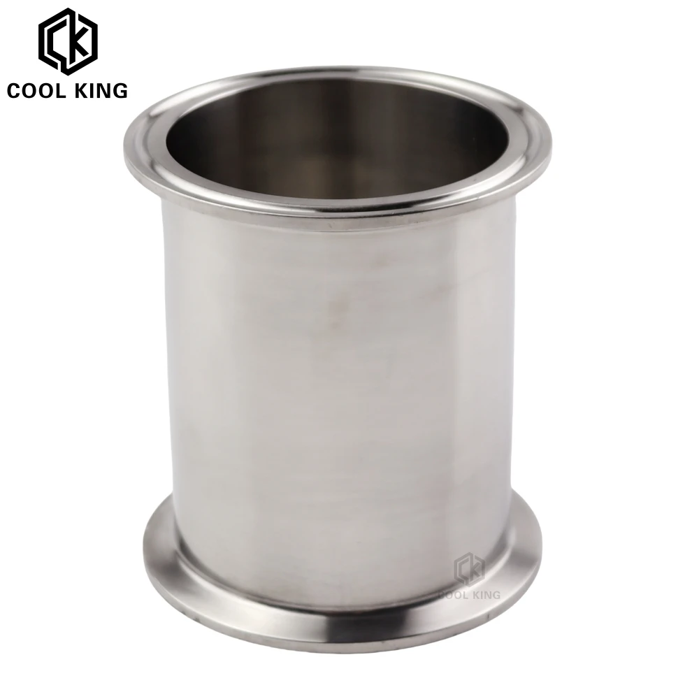 Pipe fitting water pipe fitting hose pipe fitting 3/4&rdquo; 1&rdquo; 1-1/2&rdquo; 2&rdquo; 3&rdquo; （19-76mm）Sanitary Tri Clamp Type Spool Tube Ferrule Clamp SS304 100mm 500mm Length Tube