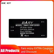 

10W DC-DC Isolated Buck Power Supply Module 9~18VDC To DC5V 2000mA DIP DM41-10W1205B1