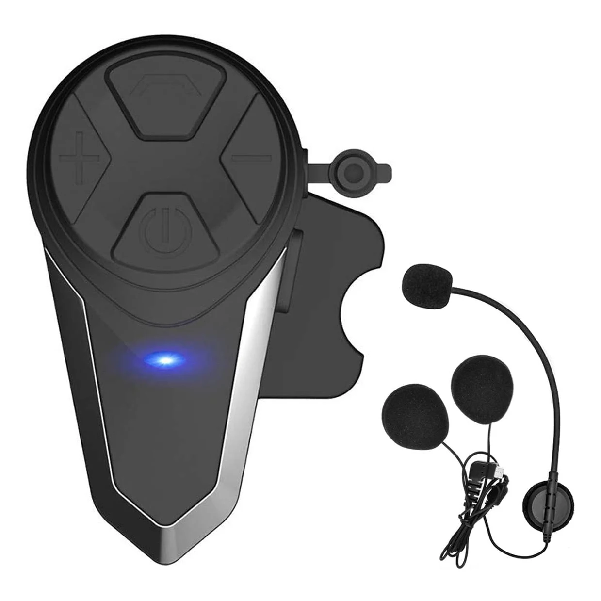 

1200M BTS3 Bluetooth Helmet Intercom IPX7 Waterproof BT 3.0 with FM Headset Motorcycle Bluetooth Helmet