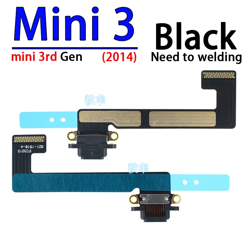 USB Ports Charger Dock Connector Microphone Cable Ipad Mini 2nd 3rd 4th 5th 6th 2 3 4 5 6 Generation Charging Flex 2011