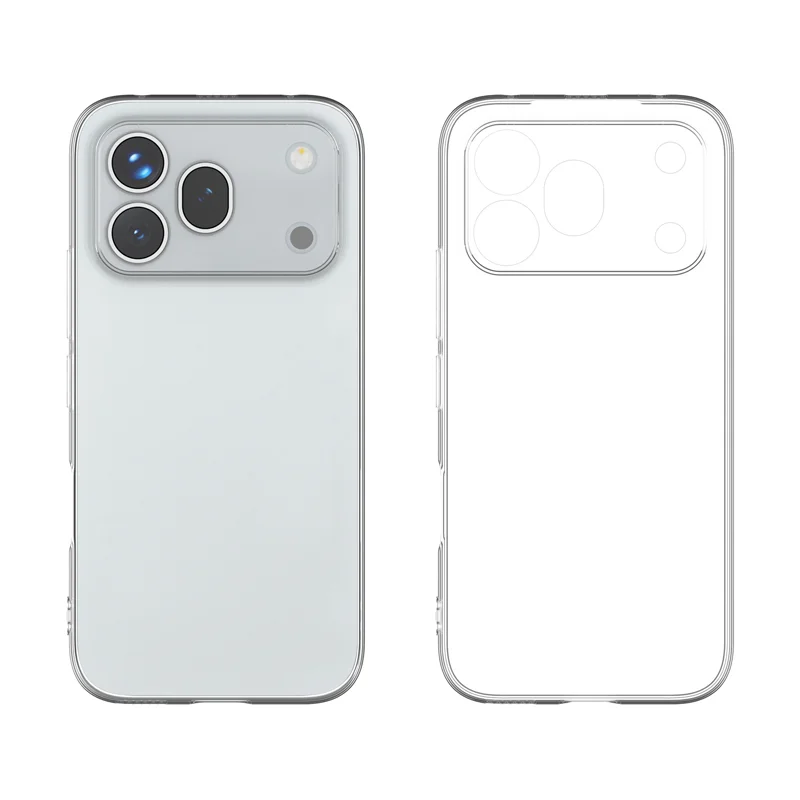 Ultra Thin Transparent TPU Soft Back Cover for Honor 600 Pro - Clear Protective Bumper Case