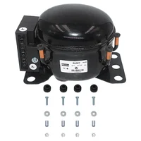 Compresseur d'air de réfrigération pour voiture 12V 24V DC, réfrigérateur-congélateur marin solaire QDZY35D R600A 2