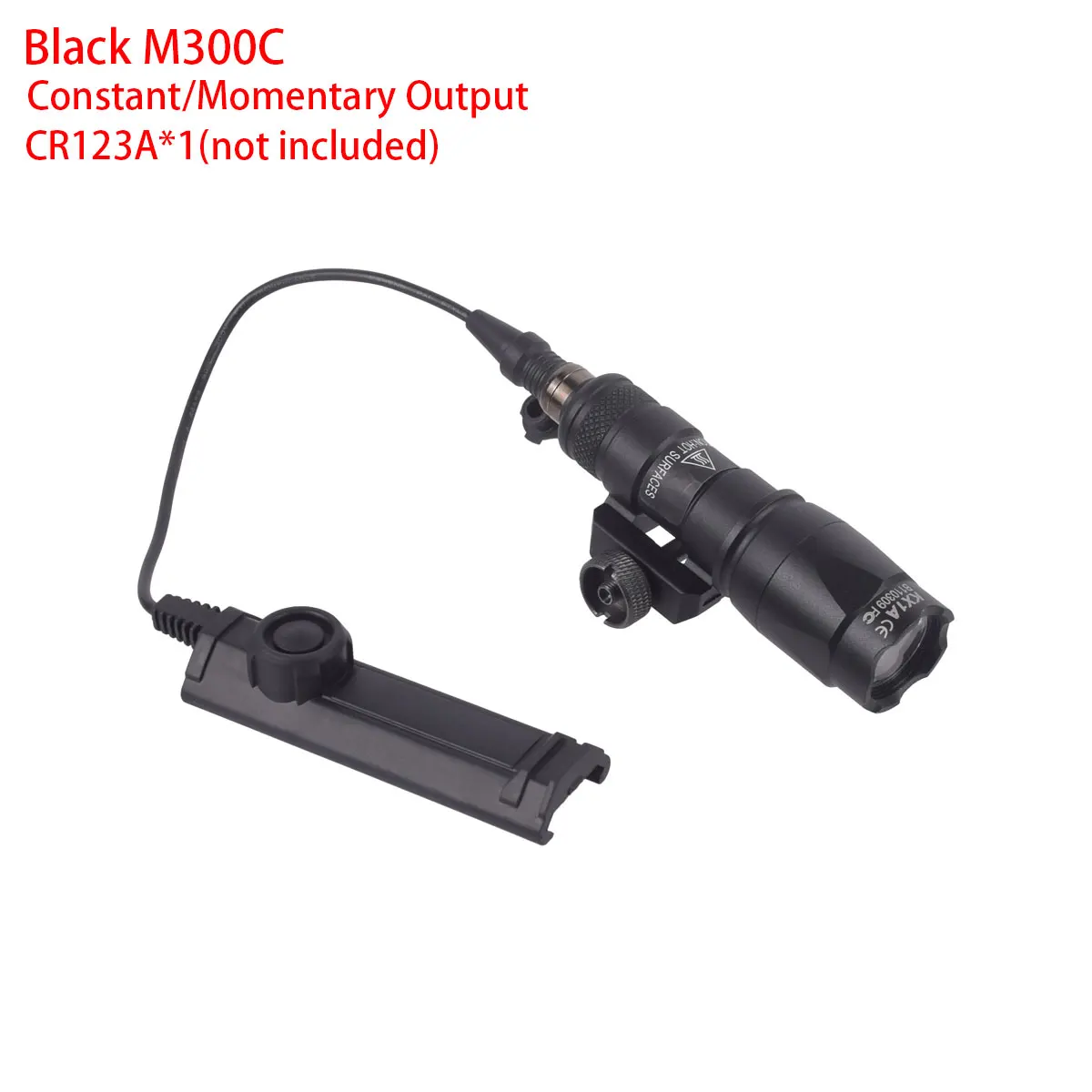 Tactical SureFire M600 M600A M600C Airsoft Weapon Light Flashlight Hunting Scout Torch Rifle AR15 HK416 Olight Remote Switch