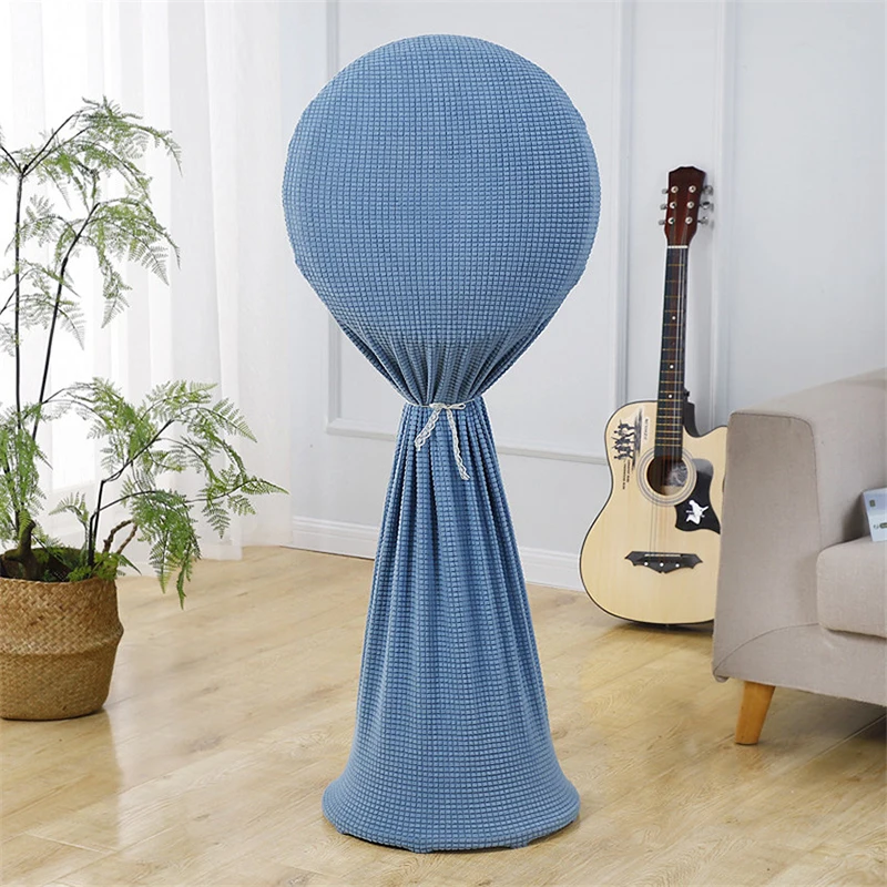 Round Full Coverage Floor Fan Dust Cover Dust-proof Electric Fan Protection Cover, Household Floor Stand Elastic Dust Covers