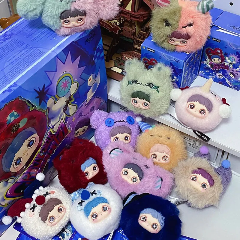 【シークレット】maymei CRAZY CIRCUS 4セット メイメイ MayMei Crazy Circus Series Plush Keychain Blind Box - Preorder