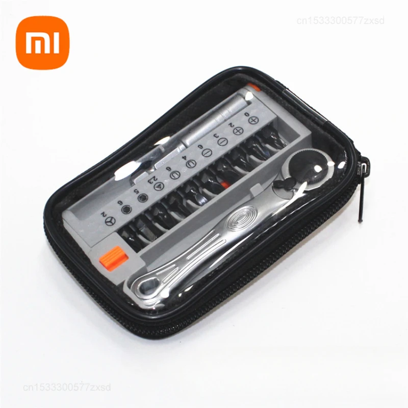 Xiaomi-Port-til-Mini-Ratchet-Chave-De-Fenda-Bits-Broca-Set-Ajust-vel ...